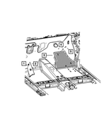 68073377AE - : Footrest Support for Mopar Image