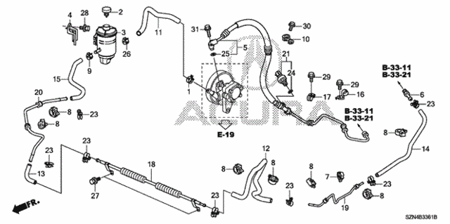 P.S. Lines (2) for 2011 Acura ZDX #0