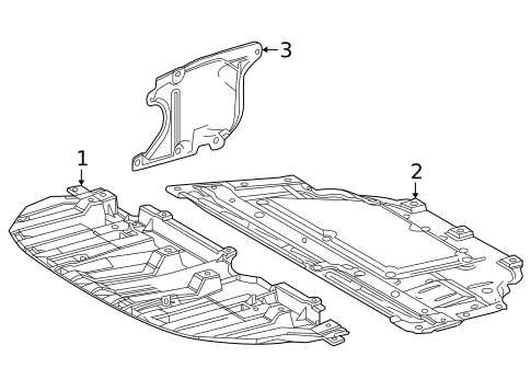 Splash Shields for 2019 Toyota Mirai #0