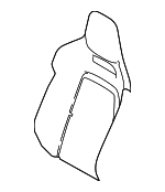 T2R23190YPL - : Seat Back Cover for Jaguar: F-Type Image