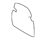 T2R23676 - Body: Back Panel Insert for Jaguar: F-Type, I-Pace Image