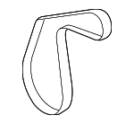 9091602682 - : Serpentine Belt for Scion: iQ Image