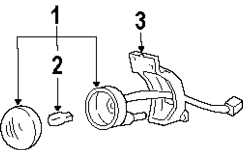 Fog Lamps for 1996 Ford Ranger #0
