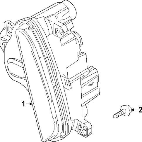 Daytime Running Lamp Components for 2022 Toyota RAV4 #0
