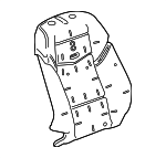 23392443 - Body: Seat Back Pad for Cadillac: ATS Image