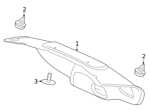 Interior Trim - Trunk for 2008 Jaguar XK #0