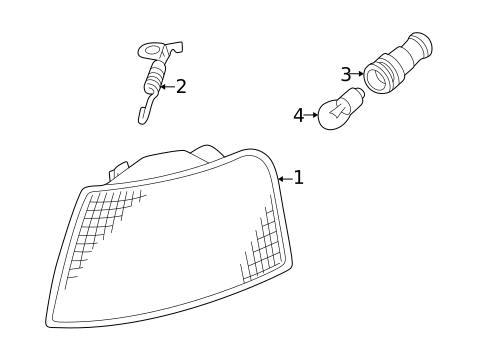 Signal Lamps for 2000 Volkswagen Passat #0