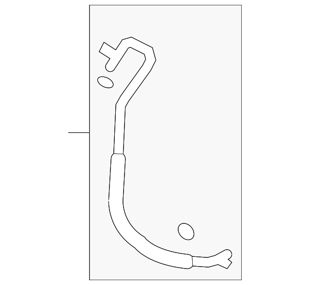 Discharge Hose - Nissan (92490-1AA0A)