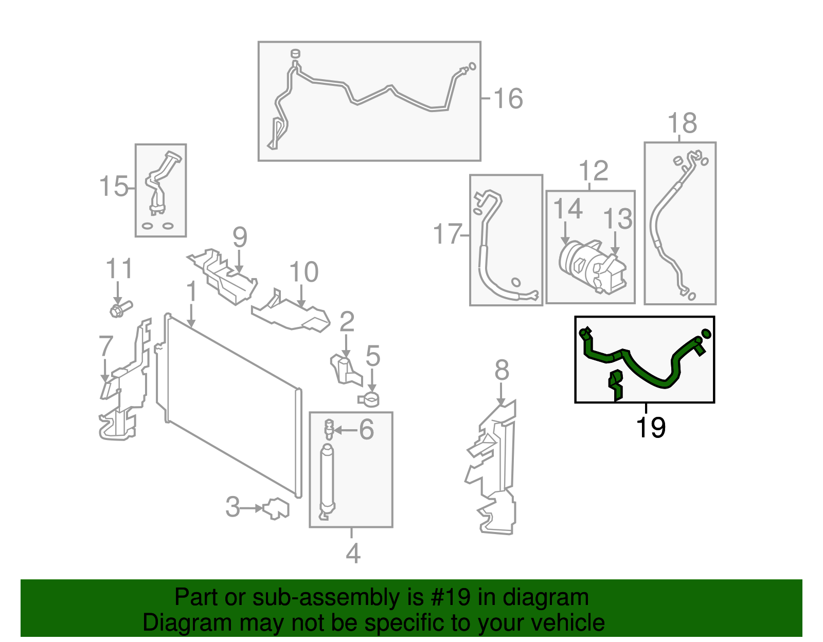Upper Return Tube - Nissan (92450-1AA0A)