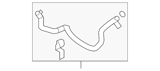 Upper Return Tube - Nissan (92450-1AA0A)