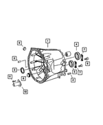 5097594AA - NSG370; 6-Speed; Manual Transmission: Dowel Pin for Mopar Image