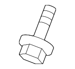 11561257 - Body: Rocker Molding Rivet for GM Image