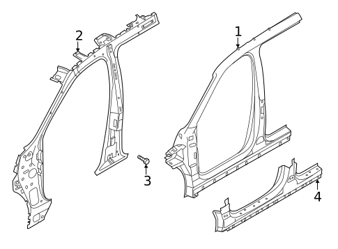 Rocker for 2023 Hyundai Palisade #0