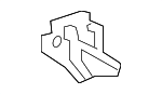 6764533020 - Body: Door Trim Panel Bracket for Lexus: ES300h, ES350 Image