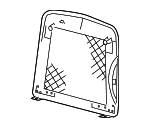 4W7Z5460770BAA - Body: Seat Back Panel for Ford Image