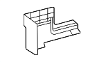 716910E100C0 - Body: Ft End Track Cover for Lexus: TX350, TX500h, TX550h+ Image
