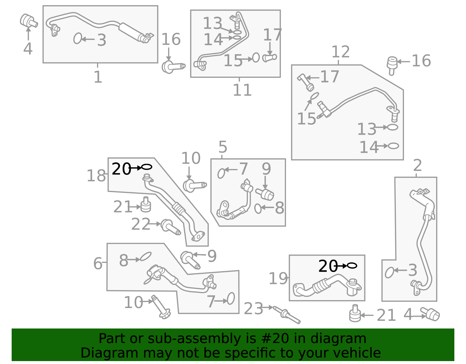 2021-2026 Ford Oil Return Tube Gasket ML3Z-6N652-F | OEM Parts Online