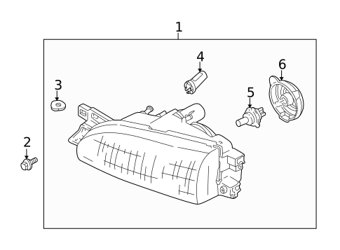 Bulbs - Chassis for 1994 Subaru Impreza #0