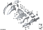 41007947136 - : Extension For Rear Right Wheel Well for BMW Image