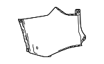 521650E902 - : Side Cover for Lexus: TX350, TX500h, TX550h+ Image