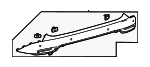 521510E230 - Body: Extension Panel for Lexus: TX350, TX550h+ Image