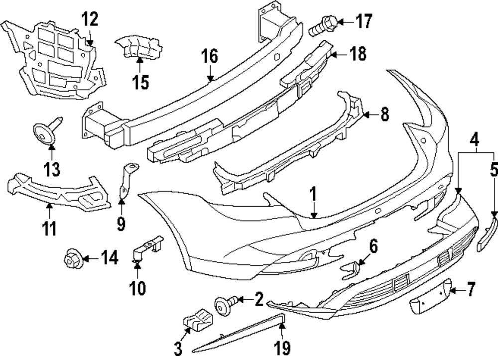 2020-2025 Porsche Taycan Lower Cover 9J1-807-875-L | OEM