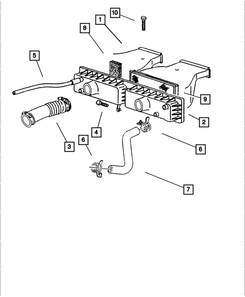 Air Cleaner for 2002 Dodge Viper #0