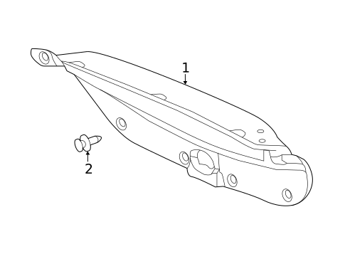 Interior Trim - Rear Body for 2019 Honda Civic #3