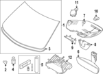 32417089 - : Windshield for Volvo Image