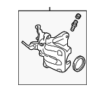 8V0615423D - Brakes: Disc Brake Caliper for Audi Image