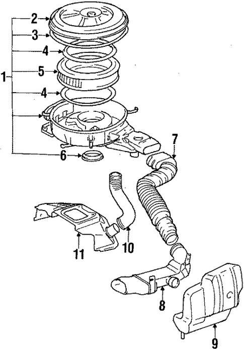 Heated Air Intake for 1986 Toyota Corolla #0