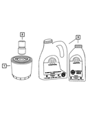 LP892339BE - Engine: Engine Oil Filter for Chrysler: 300 | Dodge: Challenger, Charger, Durango | Jeep: Cherokee, Compass, Grand Cherokee, Grand Cherokee L, Grand Wagoneer, Wagoneer, Wrangler | Ram: 1500, 1500 Classic, 2500, 3500, ProMaster City Image