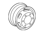 5104581AA - Suspension: Wheel, Steel for Dodge: Sprinter 3500 Image