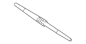 98850P2000 - Body: Wiper Blade for Kia: Sorento, Sportage Image