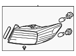 33500TX6A01 - : Tail Lamp Assembly for Acura Image