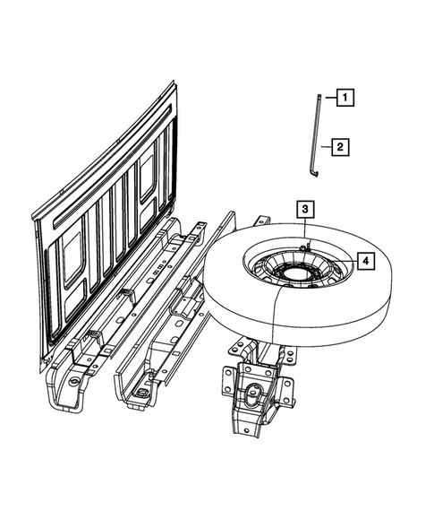 Wheel Spare for 2010 Dodge Ram 3500 #1