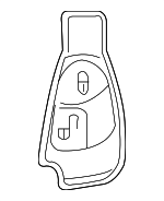 1667661306 - Electrical: Keyless Entry Transmitter for Mercedes-Benz Image