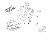 52108253774 - Seats: Seat Cover Vinyl for BMW Image