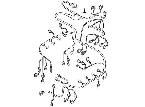 Wiring Harness for 2010 Audi Q7 #0
