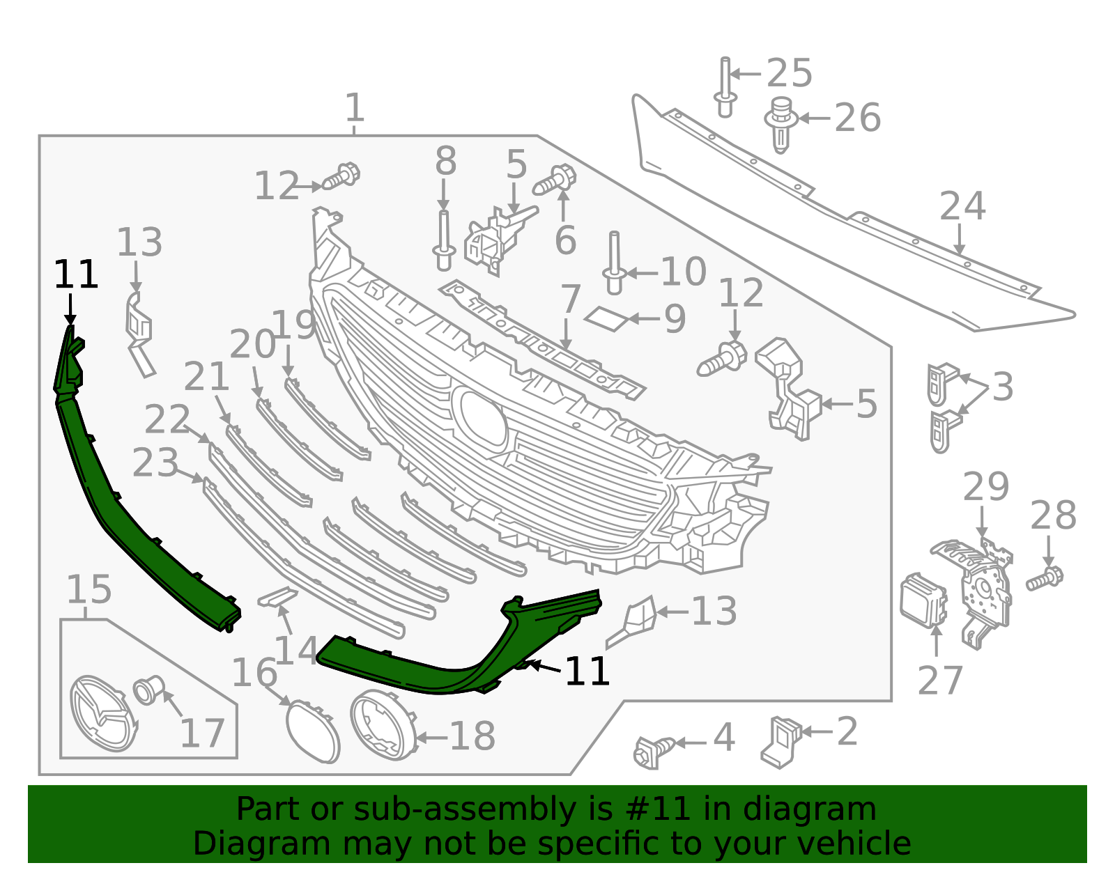 2016-2023 Mazda CX-9 OEM NEW 2016-19 Mazda CX9 Driver Sd Lower