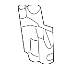 4L2Z7802038AA - Body: Cowl Panel for Ford: Explorer | Lincoln: Aviator | Mercury: Mountaineer Image