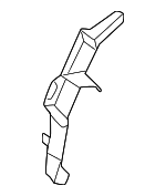 9Y0807957FOK1 - : Radiator Support Air Deflector for Porsche: Cayenne Image