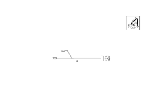 Cable Harness Belt Warning for 1999 Mercedes-Benz SLK230 #0