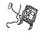89410DO610DFS - Body: Seat Back Frame for Kia Image