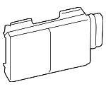 66325B551E5 - Body: Blind Spot Radar for BMW Image