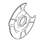 5522165D00 - Brakes: Splash Shield for Suzuki Image