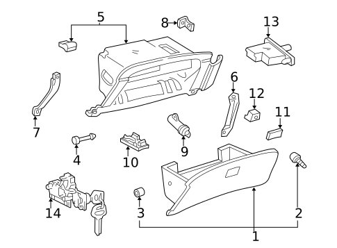 Instrument Panel for 2001 Lexus RX300 #1
