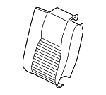 LR078127 - : 2015-2019 Land Rover Discovery Sport - Seat Back Cover for Land Rover: Discovery Sport Image