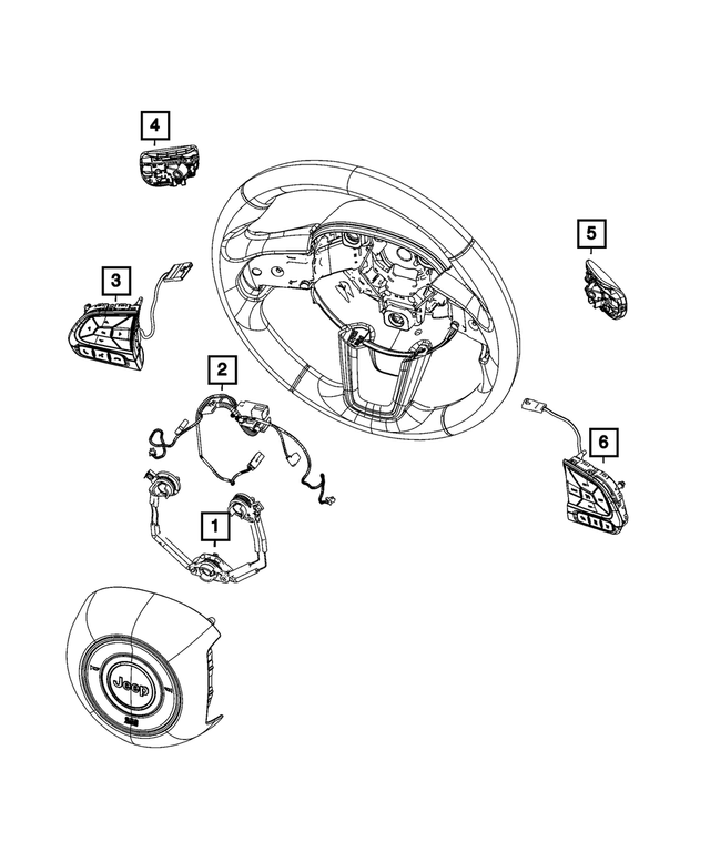 6XU44DX9AA - : Radio Control Switch for Mopar Image