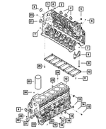 5086938AA - 5.9L Turbo Diesel; Engine: Pipe Plug for Mopar Image